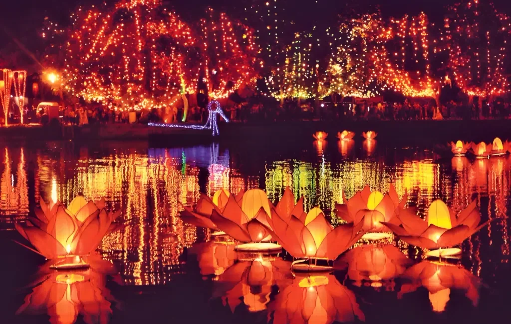 Traditional Vesak decoration