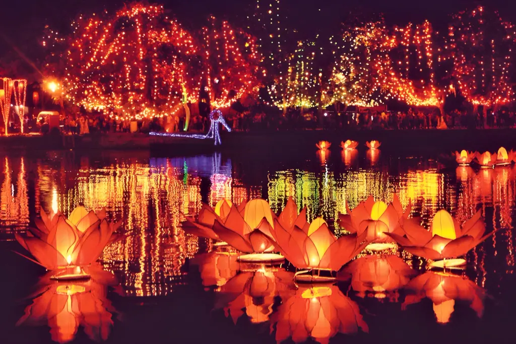 Traditional Vesak decoration