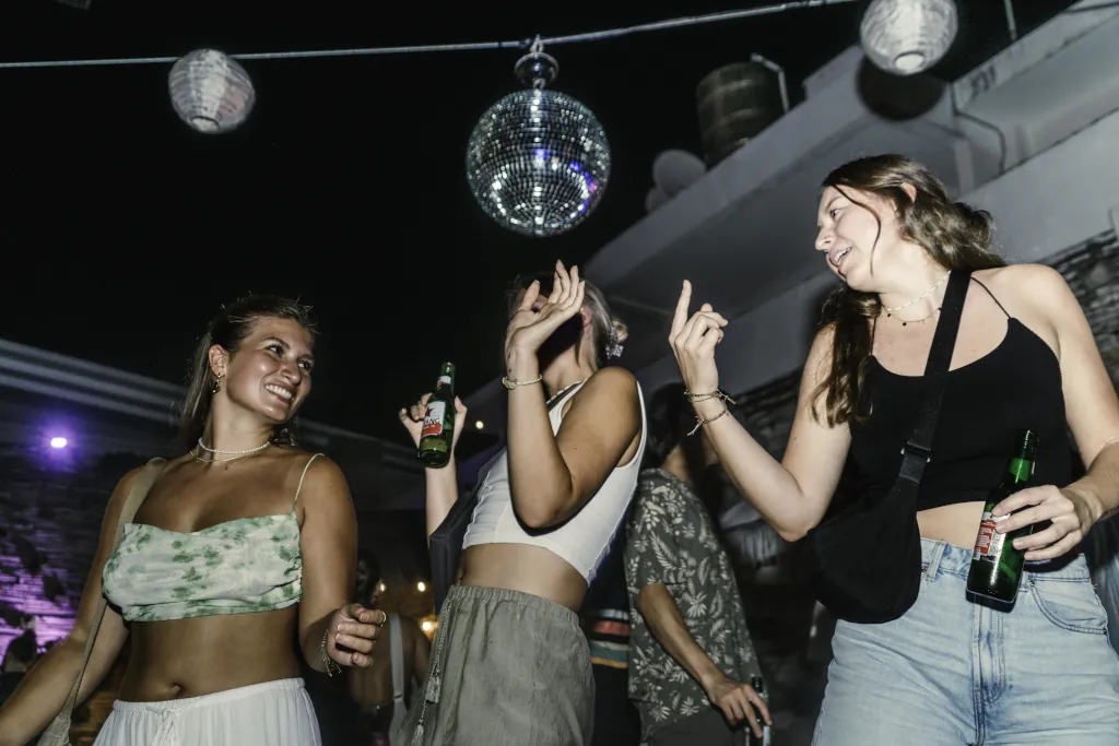 Guests having fun at a Kima Party