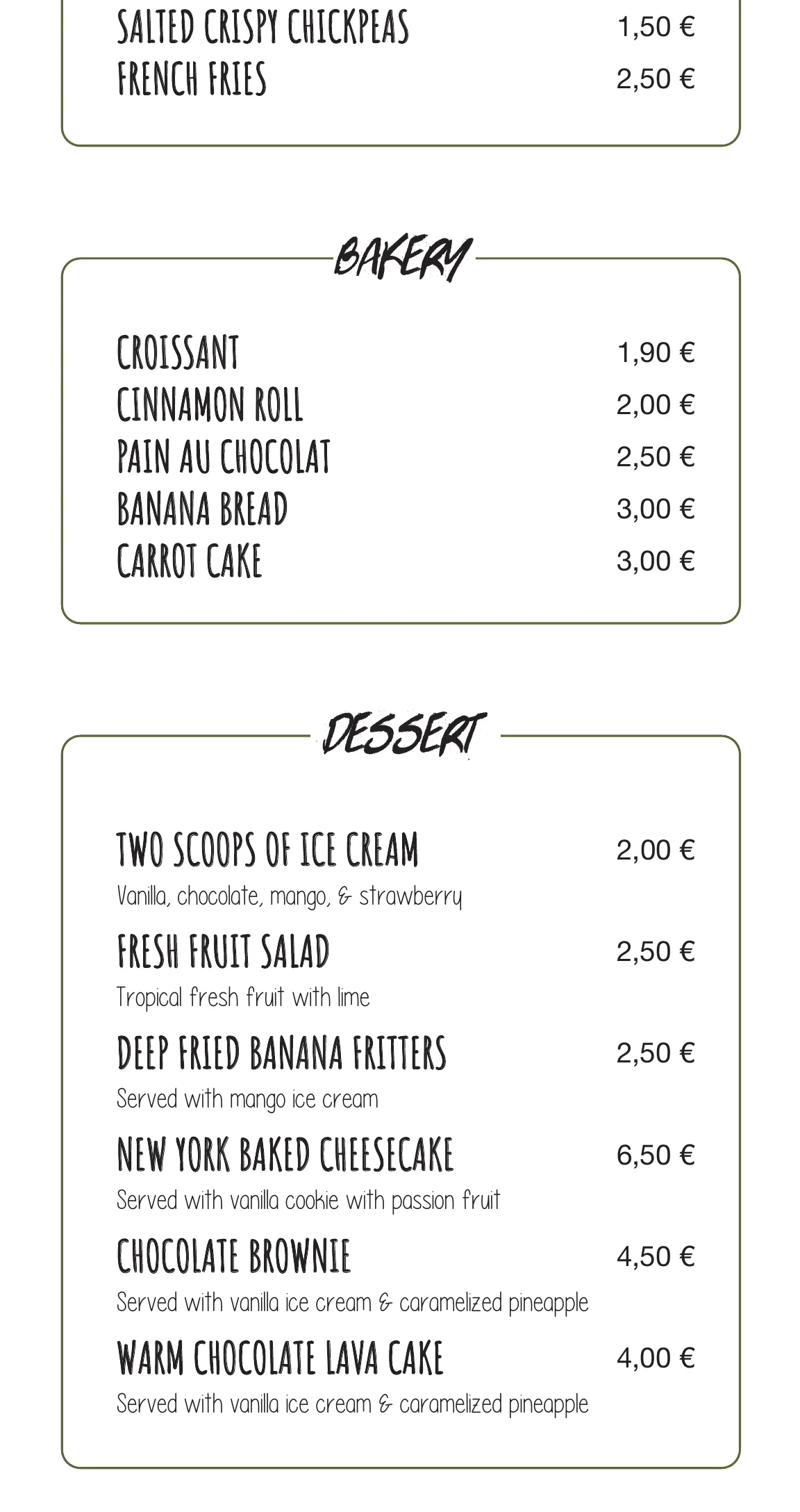 Kima Surf Weligama menu – part 7 of 11