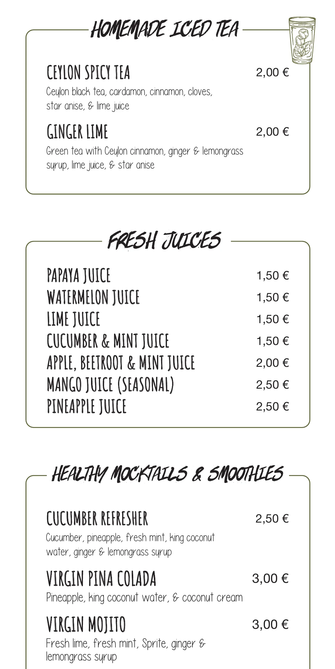 Kima Surf Weligama menu – part 9 of 11